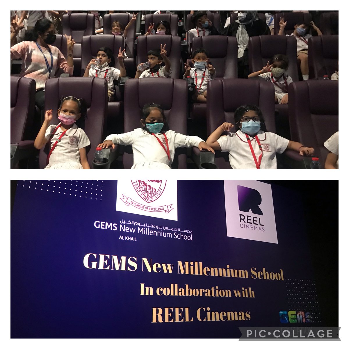 Raminde73660318's tweet photo. Amazing back 2 school surprise watching #Aliceinwonderland our own #homeproduction @NMSKindergarten @MichelleVerghe1 https://t.co/JjuaE4onmJ