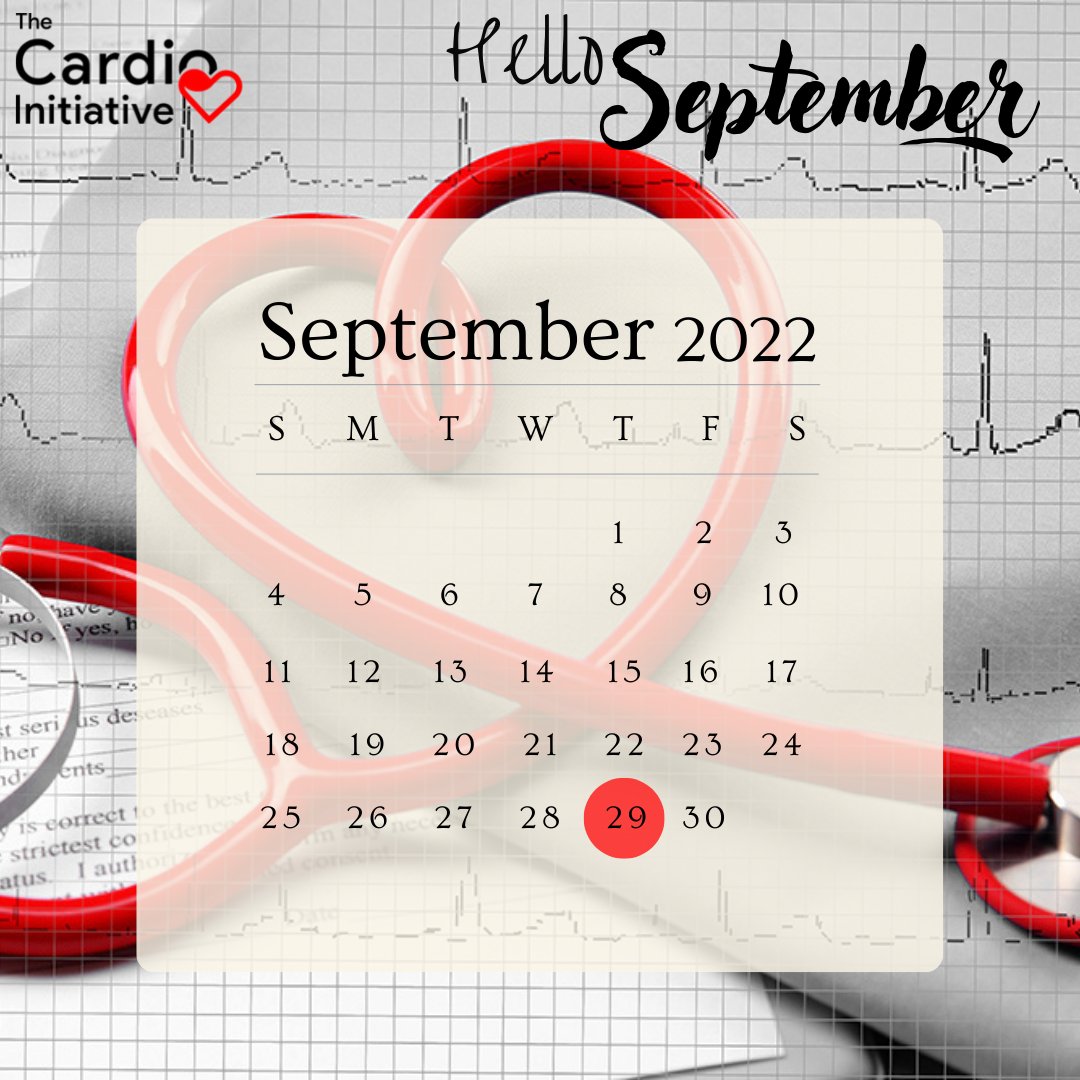 TheCardioNig's tweet photo. A #SeptemberToRemember we wish you, each day you will #UseHeart to take care of your #Heart
Some great #ideas to keep a healthy heart this monthπ
#WorldHeart #Healthcare #InnovativeHealthcare #Network #CVDs #HeartAttack #Cardiovascular #Cardiology #TheCardio #Stroke #September https://t.co/5qlO71a50c