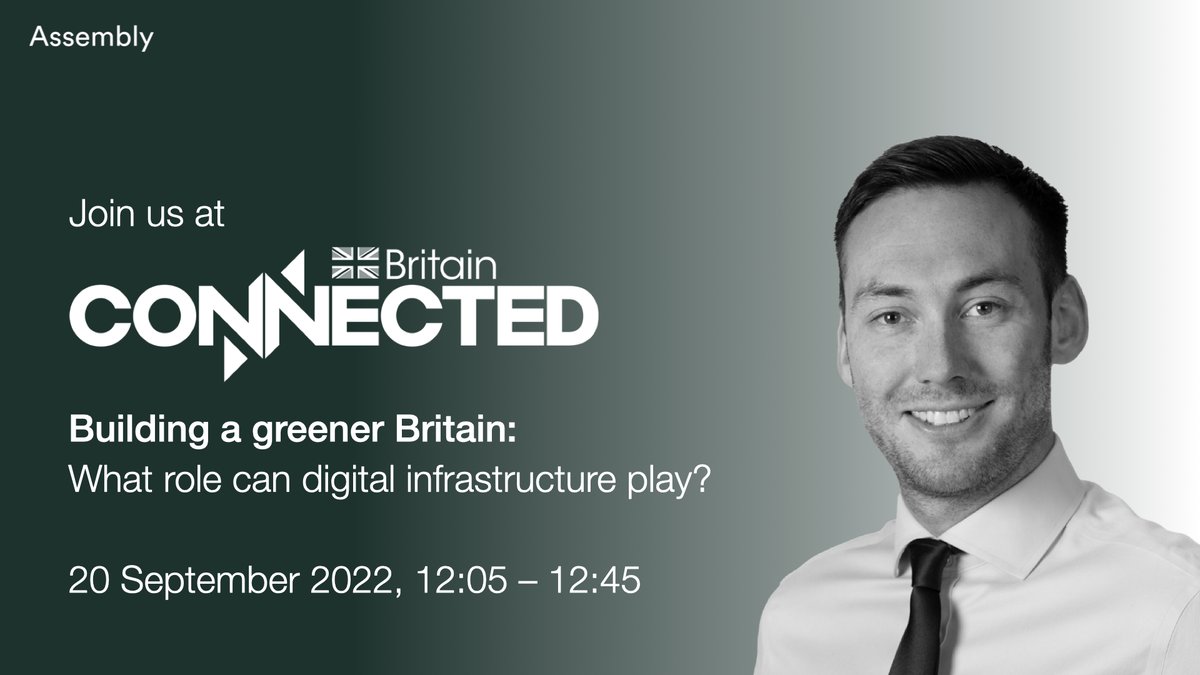 Join us at #ConnectedBritain on 21 September in London. James Robinson, Senior Analyst will be moderating the panel 'Building a greener Britain: What role can digital infrastructure play?', with speakers from <a href="/UK_5G/">@UK_5G</a>, <a href="/Ericsson/">Ericsson</a>, <a href="/WestMids5G/">WM5G</a> and <a href="/wildanet/">Wildanet</a> 

terrapinn.com/conference/con…