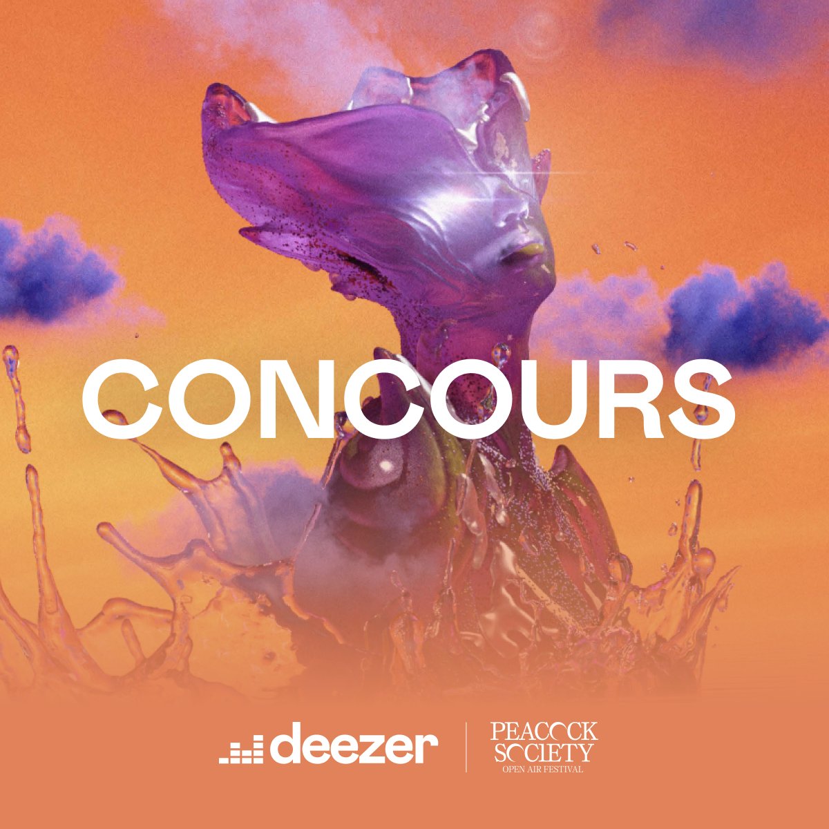 DeezerFR's tweet photo. Toi aussi tu #NEEDTODANCE ? Ça tombe bien, on t'offre ta place pour le @PeacockSociety Open Air Festival les 10 et 11.09 au Parc de Choisy Paris Val-de-Marne.🕺☀️
Commente ta tenue préférée pour taper du pied toute la journée, on sélectionnera les plus foufous d'entre-vous. 👇 https://t.co/QYIwFs9zqn
