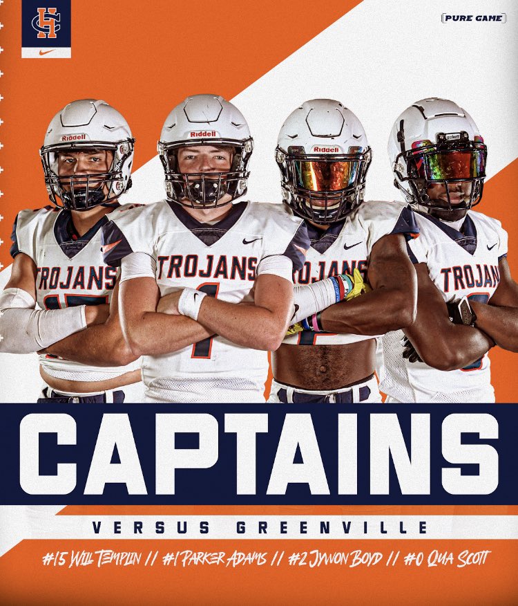 CoachHambrite's tweet photo. Tomorrow at The Vet vs. Greenville. 7pm
#Ft: @w_templin5 @ParkerAdamsQB1 @jywon8 @scott_ml05 https://t.co/FVjEoLITez