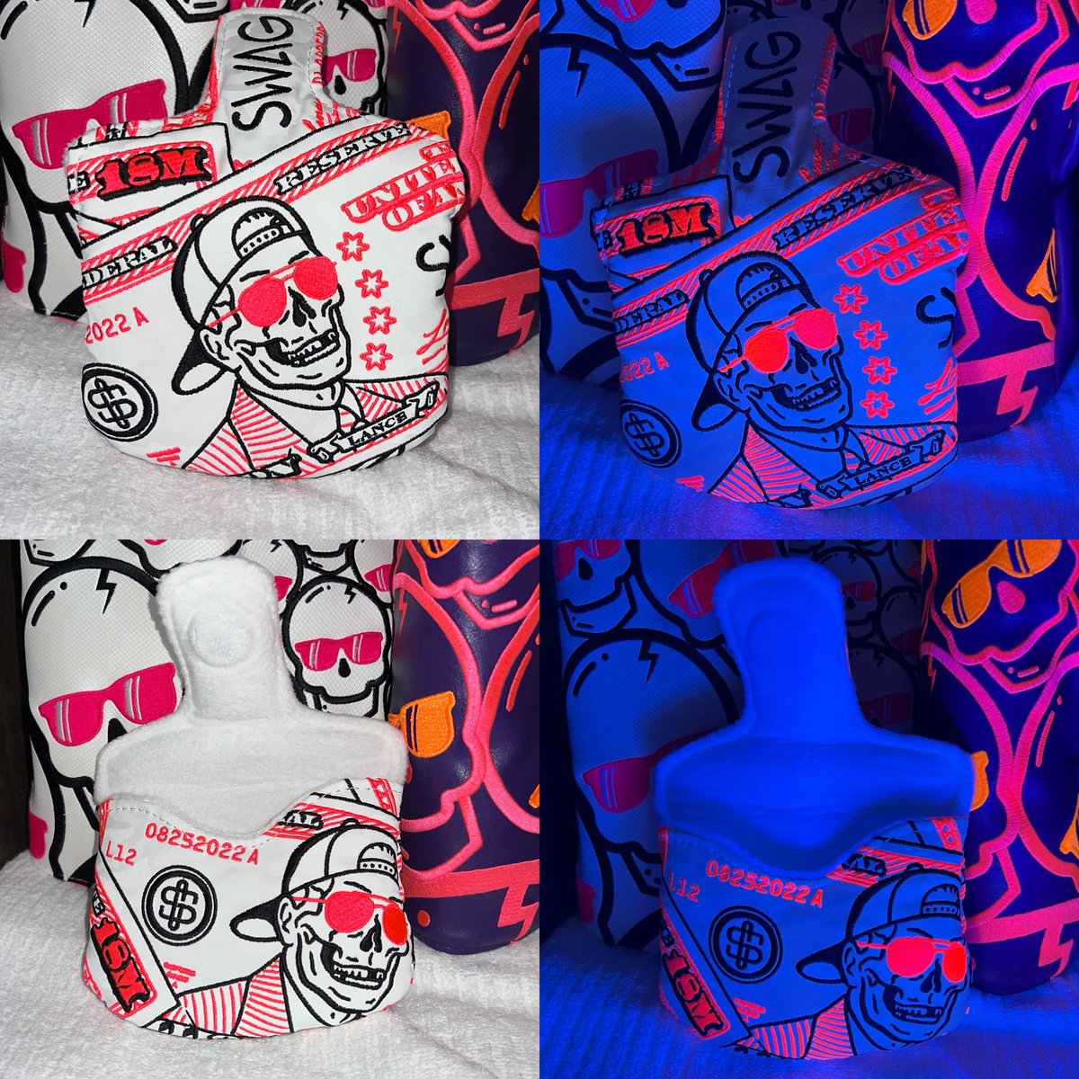 mrollinsiv's tweet photo. Got my hands on a Lance this year. What a cover @swaggolfco #headcovers #yesmallets #tourchampionship https://t.co/wo5dp7dpU1