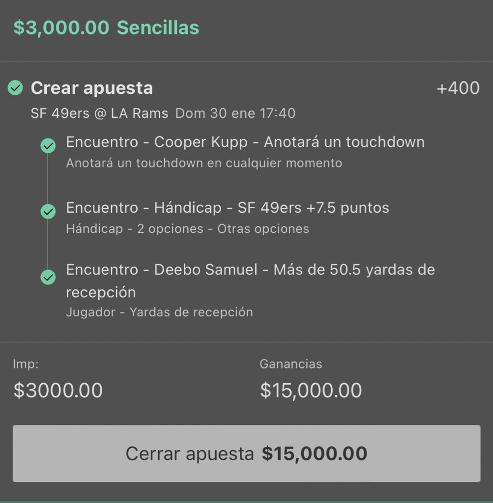 eduard0ushito's tweet photo. 🚨DUPLICA TU QUINCENA 🚨

Si, leíste bien. Apuesta conmigo y dobla o triplica tu quincena. Esta por iniciar NFL y mis resultados hablan solos…

Informes: https://t.co/uatqwYR9ed https://t.co/Wq3qXtd8jK