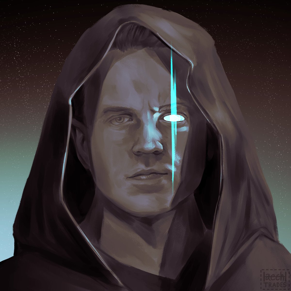 aechtrades's tweet photo. met god and he said he plays dnd... || i drew this while i was watching calamity!! @BrennanLM #brennanleemulligan #dimension20 #exucalamity #dimension20fanart https://t.co/sX8pAcJDKG