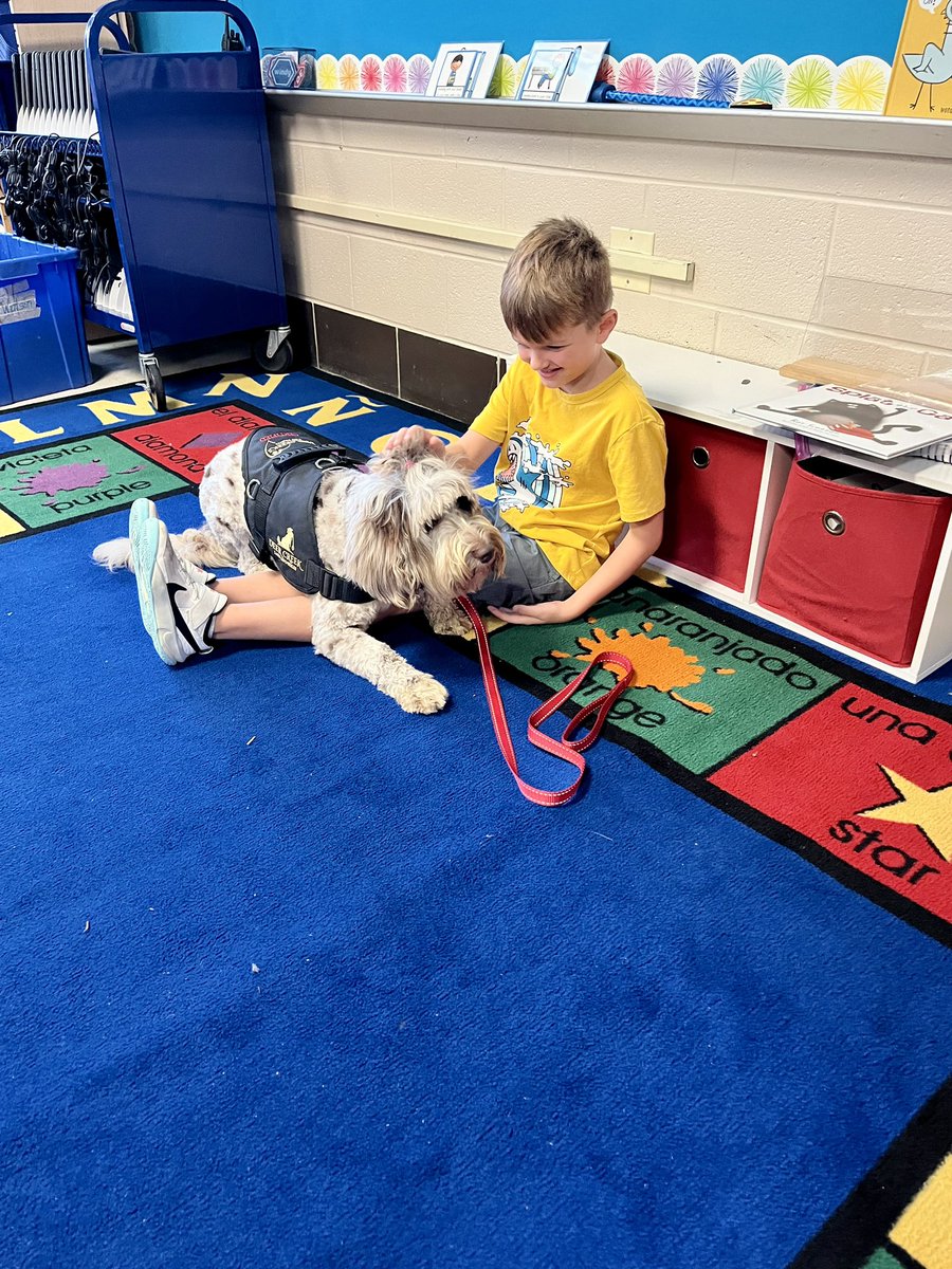 SouthGreenElem's tweet photo. Winnie came and visited our Scotties today! ππΆ #findingourgift #seekgrowexpress #growingandlearningtogether https://t.co/PVJDLAXVrn