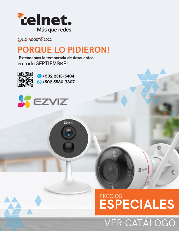 telnetron's tweet photo. Porque nuestros clientes lo pidieron ¡Extendemos la temporada de descuentos a todo septiembre!🤩

#TelNetip #TelNet #másqueredes #TelNetron #Redes #EZVIZ #Camaras #controldeacceso #cctv #camarasdeseguridad #Videovigilancia #cámara #alarmas #seguridad #videoportero #Home #CC https://t.co/JkQZVZ3hlK