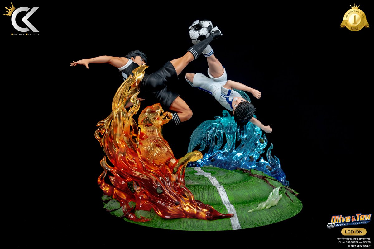 KyodaiA's tweet photo. [Précommande ⚽️⚽️⚽️ Captain Tsubasa ⚽️⚽️⚽️ | Cartoon Kingdom]
Vous aviez eu l'occasion de la voir au S3 version non peinte 😇 Et voici l'heure de la précommande <3 Ici 👇👇👇
https://t.co/eytl7qqVoJ

#oliveEtTom #CaptainTsubasa #Atton #Landers #CartoonKingdom #Preorder #Statue https://t.co/nrAaraqXS4
