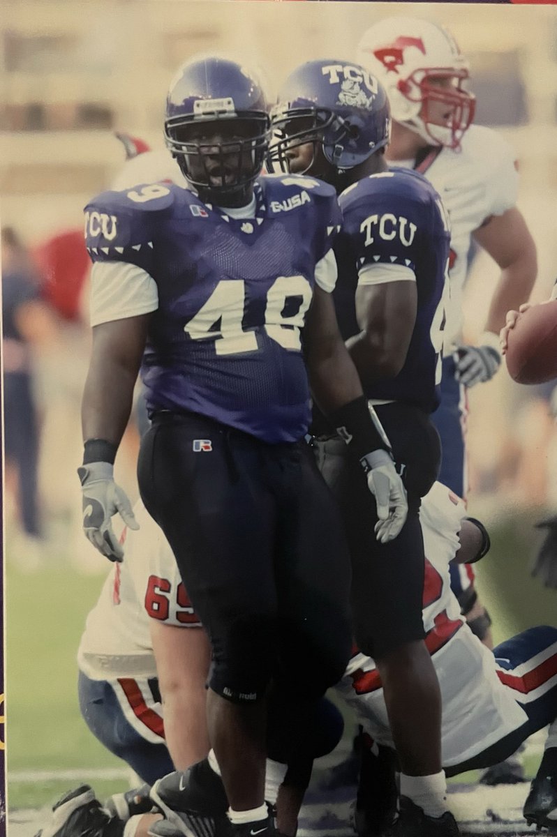 JohnTurntine's tweet photo. #TBT TINE : I can’t wait until #TCUfootbal hit the field. #frogslife . https://t.co/d9OFx9S2wa