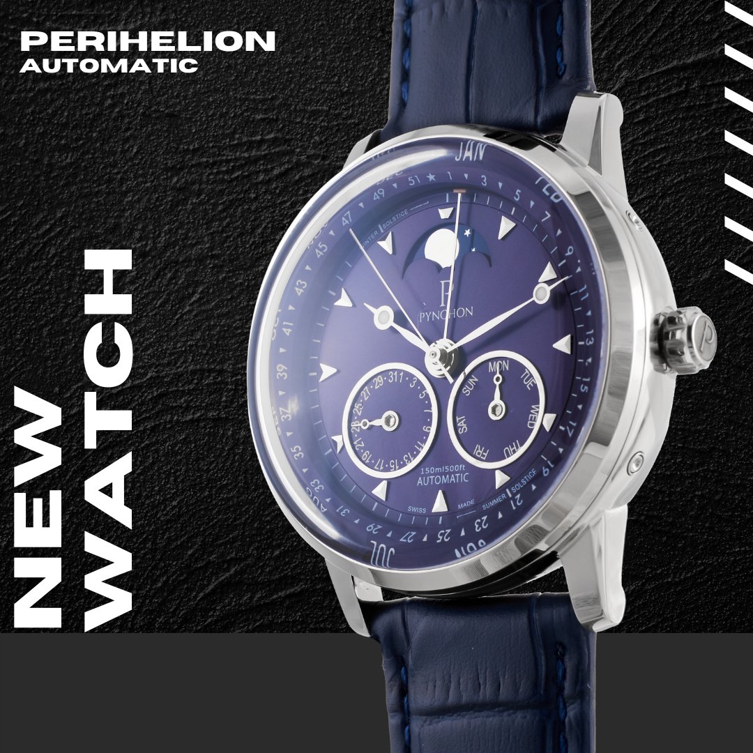 PynchonWatches's tweet photo. A unique piece 1 out of 1... The Perihelion Automatic! https://t.co/TAKzKb7Z2C