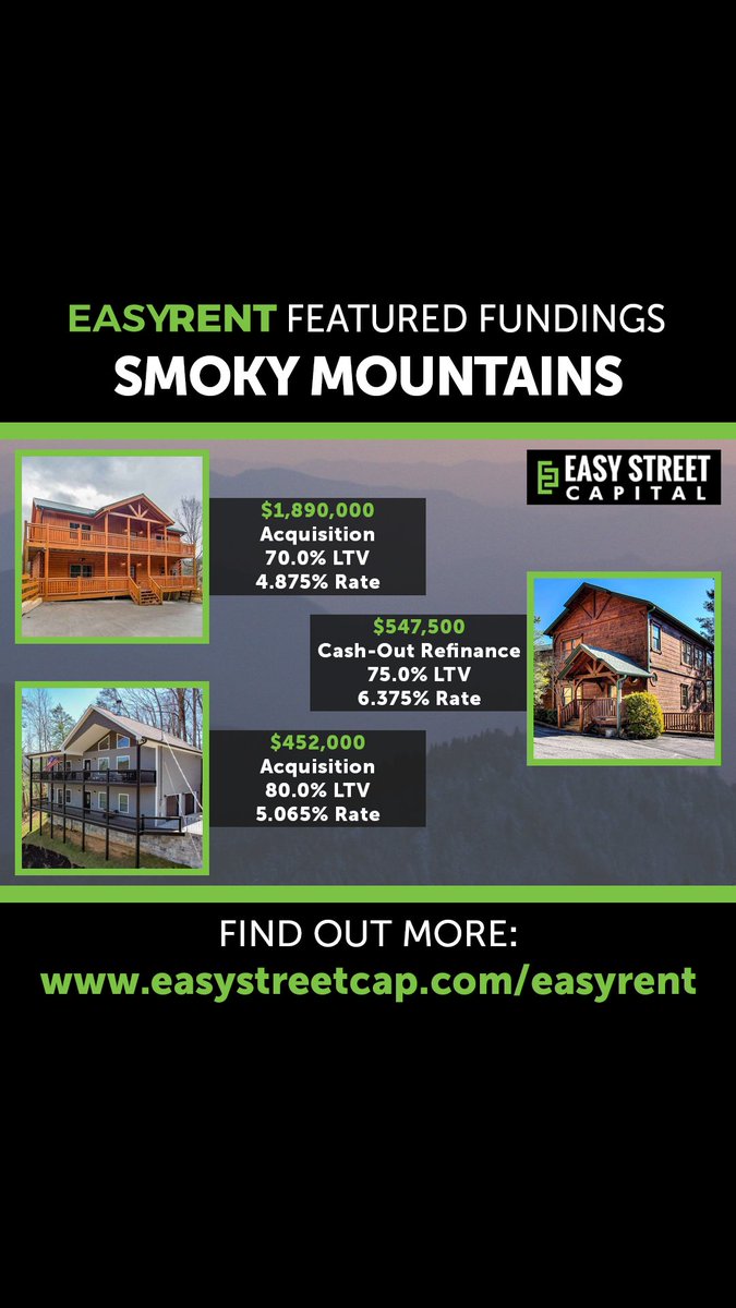rob_s_simon's tweet photo. Smoky Mountains Spotlight 🌄🌄🌄

One of the great @airbnb hotspots in the US, the smoky mountains in East Tennessee is a fantastic family-friendly vacation area perfect for short term rentals. https://t.co/jB7ROHsqBi