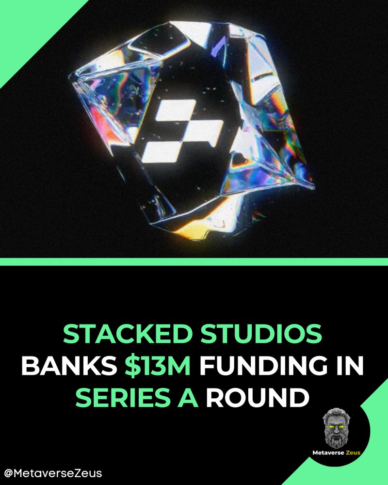 MetaverseZeus's tweet photo. A web3 consumer startup, Stacked Studios, has closed a $13 million Series A round, which Pantera Capital led.
#web3 #blockchain #stackedstudios
https://t.co/GS9Hr8cMuK https://t.co/OHIusuE3fv