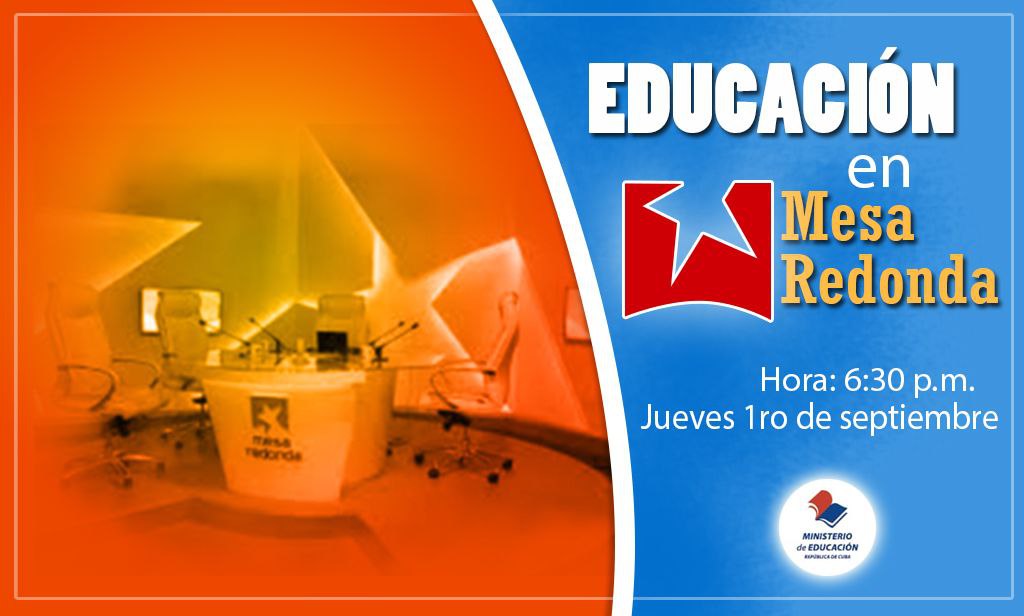 ArtvArtemisa's tweet photo. #HoyEnLaMesaRedonda 🇨🇺|| La Ministra de Educación DrC. Ena Elsa Velázquez Cobiella comparecerá esta tarde en la Mesa Redonda para ofrecer  información sobre la reanudación del curso escolar el próximo 5 de septiembre. https://t.co/Ty2zowDoyp