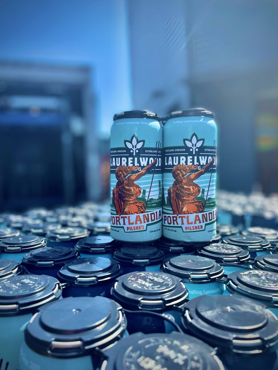 Laurelwood Brewing returns with its Portlandia Pils packaged in 16oz cans. 

Link: brewpublic.com/beer-releases/…

#LaurelwoodBrewing #PortlandiaPilsner #PortlandiaPils