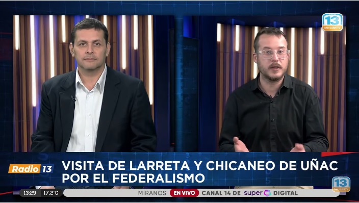 TejadaNacusi's tweet photo. Está lindo el ratito en #Radio13 con @adrian74ar y @sanchezsabio 

En vivo ahora en Canal 13 @sanjuantv 

#TDA 30.1
#SuperDigital 14
#Youtube Canal 30 San Juan https://t.co/zSThJyTuWB