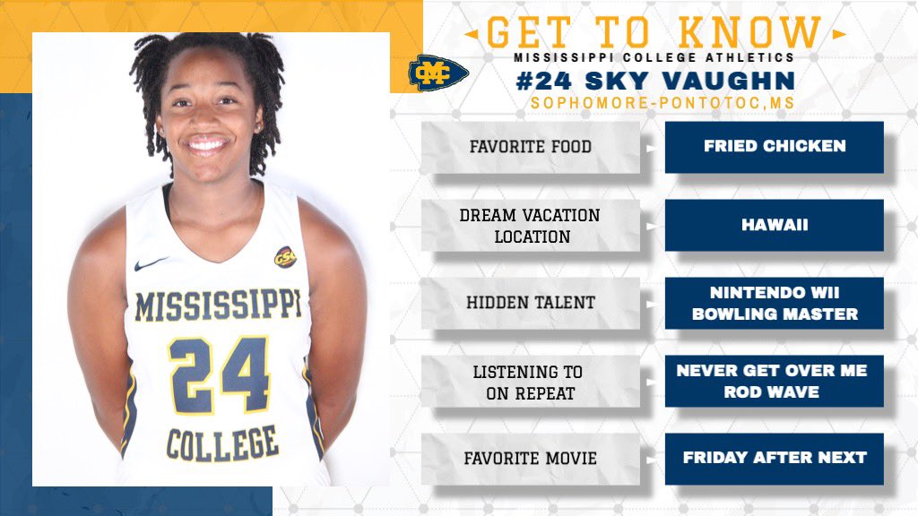 Next up is sophomore guard, Sky! <a href="/vaughn_sky/">skyy🦋🖤</a> 

#COTM | 🔵⚪️🟡