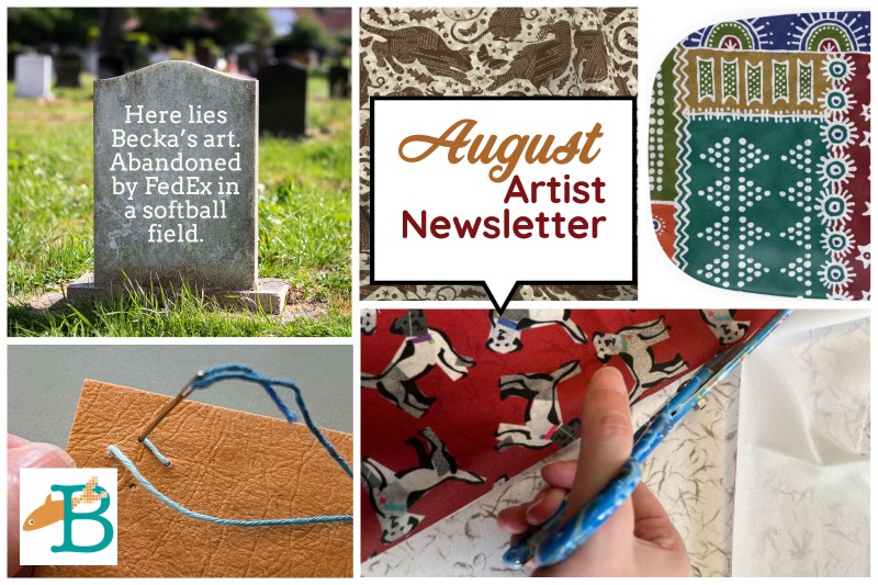 beckarahn's tweet photo. Artist Newsletter • Becka Rahn, Teaching Artist 📒 - https://t.co/4vlrkcemCF • Art lost and not found, unexpected sewing notions and links you'll love. https://t.co/n35NaMXDpQ