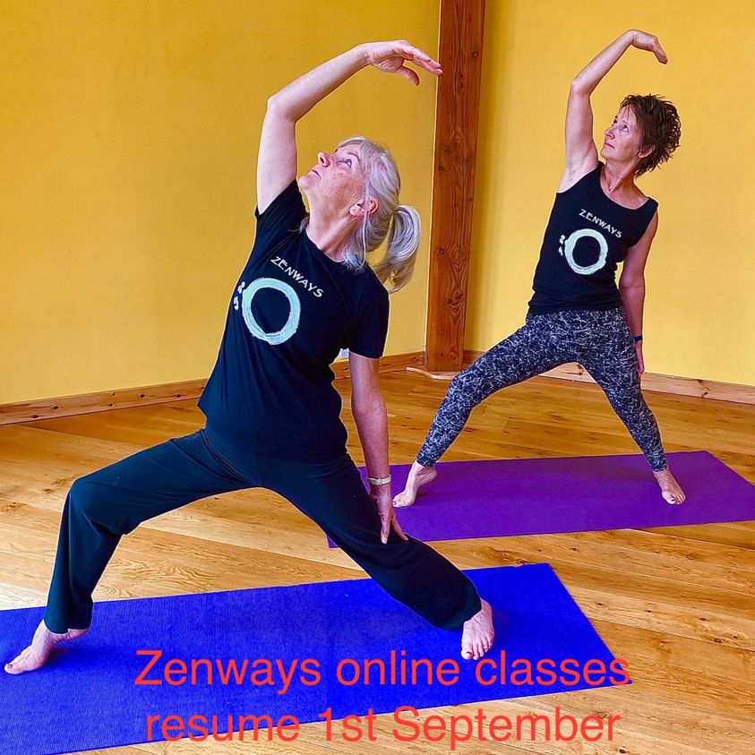 ZenwaysOrg's tweet photo. Come and join us as we resume the online yoga classes from 1st September. UK timings Tuesdays 9-10am, Thursdays 8-9pm,Sundays 5-6pm. Zoom access details at https://t.co/eVFwJ6ZU0w. There's no charge for the classes, they're based on donations. #yoga #zenyoga #zenways #zen https://t.co/X2e1kzrzf2