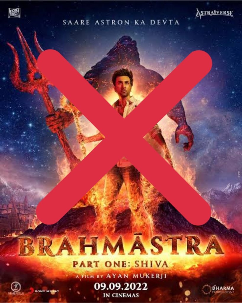 PawanKu55246510's tweet photo. We don't need people we consume cow and make our Hindu god movies..#BoycottBrahamastra https://t.co/HtF2YSIwwx