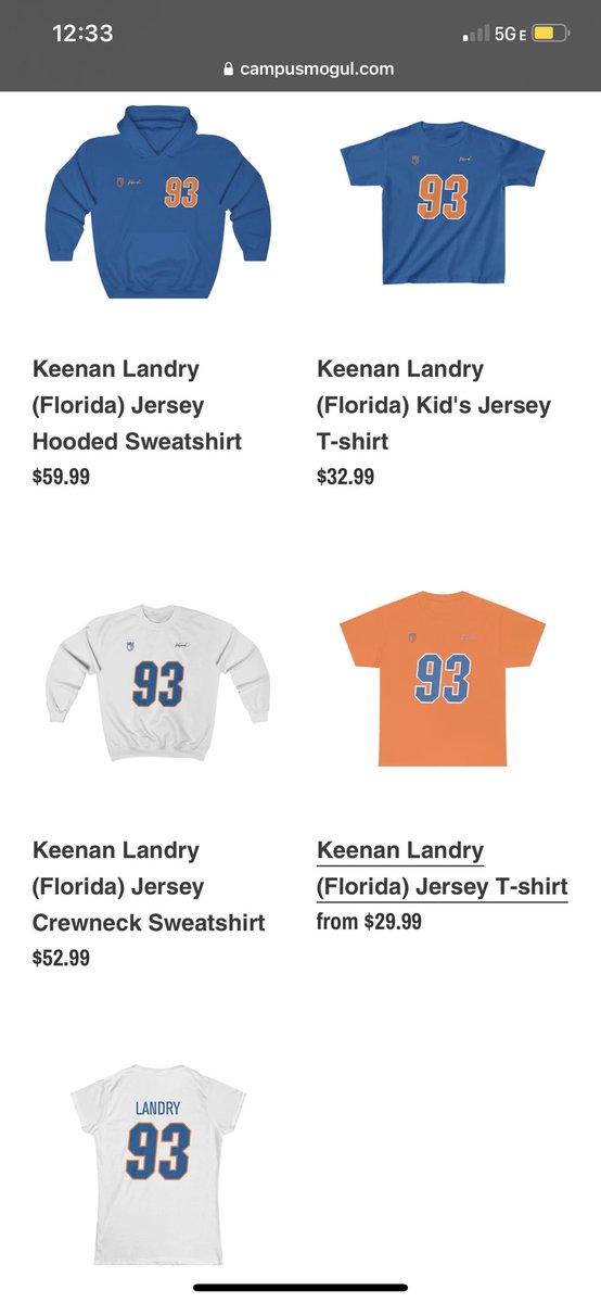 What’s good Gator Nation 🐊 I’m blessed to have partnered with <a href="/CampusMogul/">CampusMogul</a> ! Check out some of my new gear here : campusmogul.com/collections/ke…