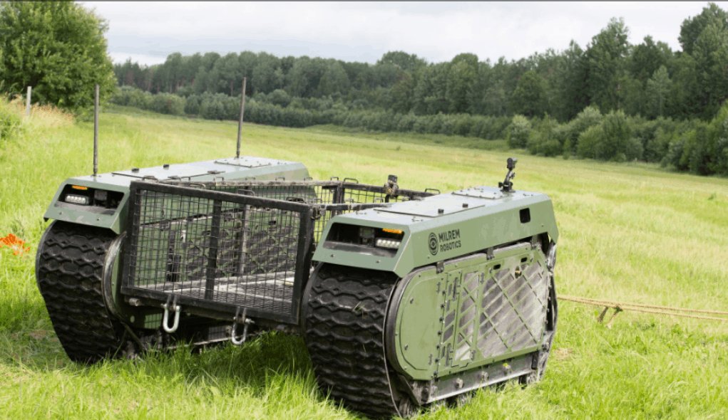 Vitaliy70341751's tweet image. В Україну прибув перший роботизований комплекс “THeMIS”