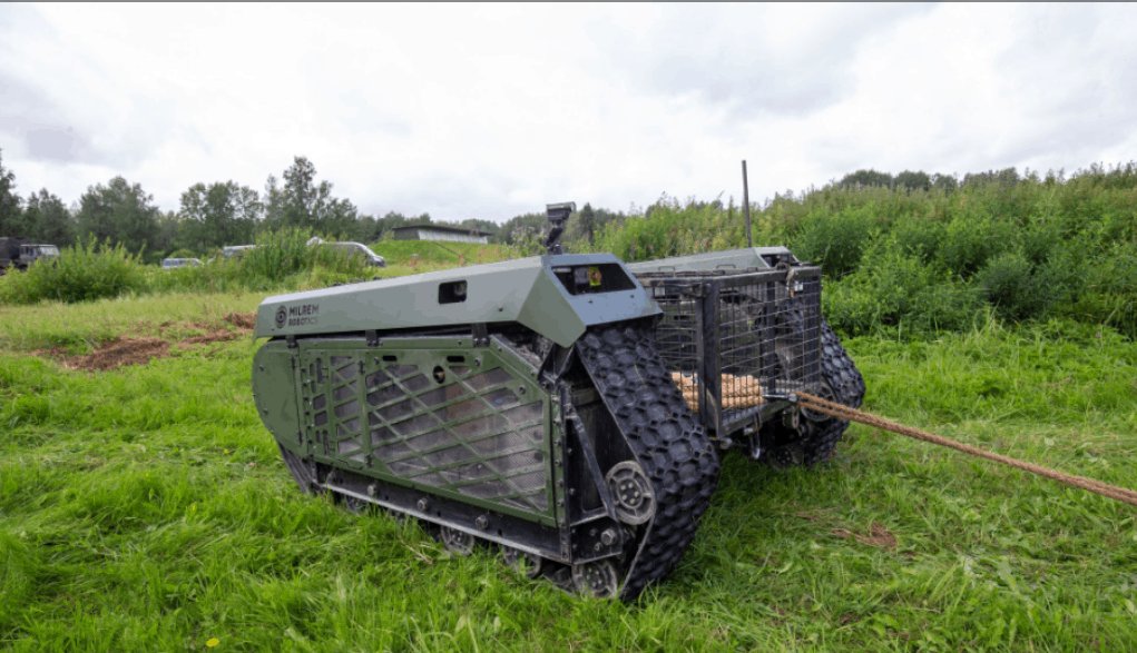 Vitaliy70341751's tweet image. В Україну прибув перший роботизований комплекс “THeMIS”