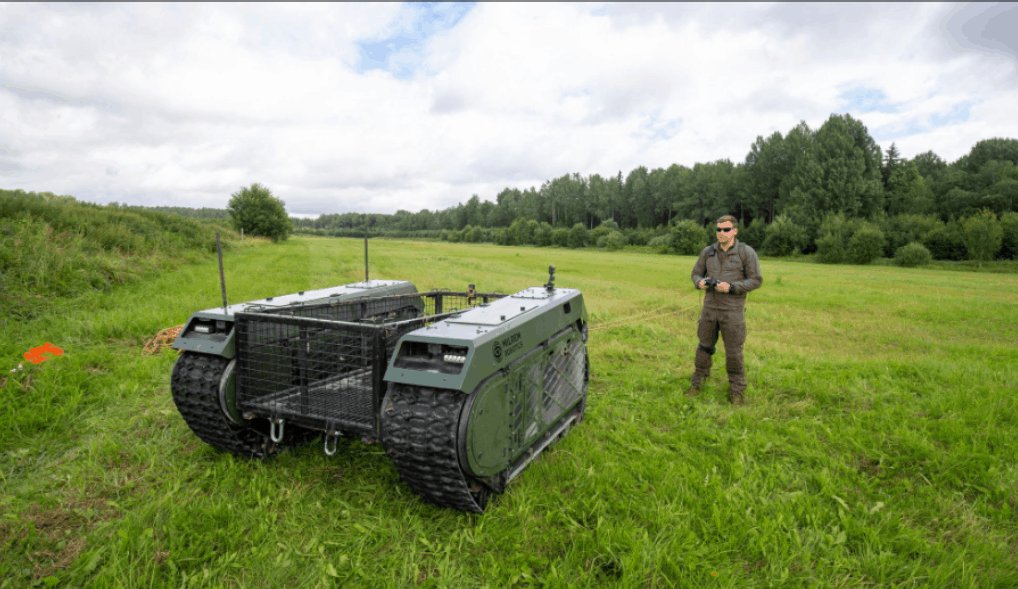 Vitaliy70341751's tweet image. В Україну прибув перший роботизований комплекс “THeMIS”