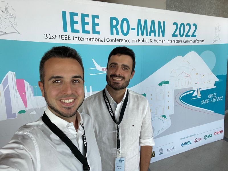 MERLINpolimi's tweet photo. First in-presence conference for our PhD students #ieee #ras @ieeeroman2022 https://t.co/9c2TY9YhOg