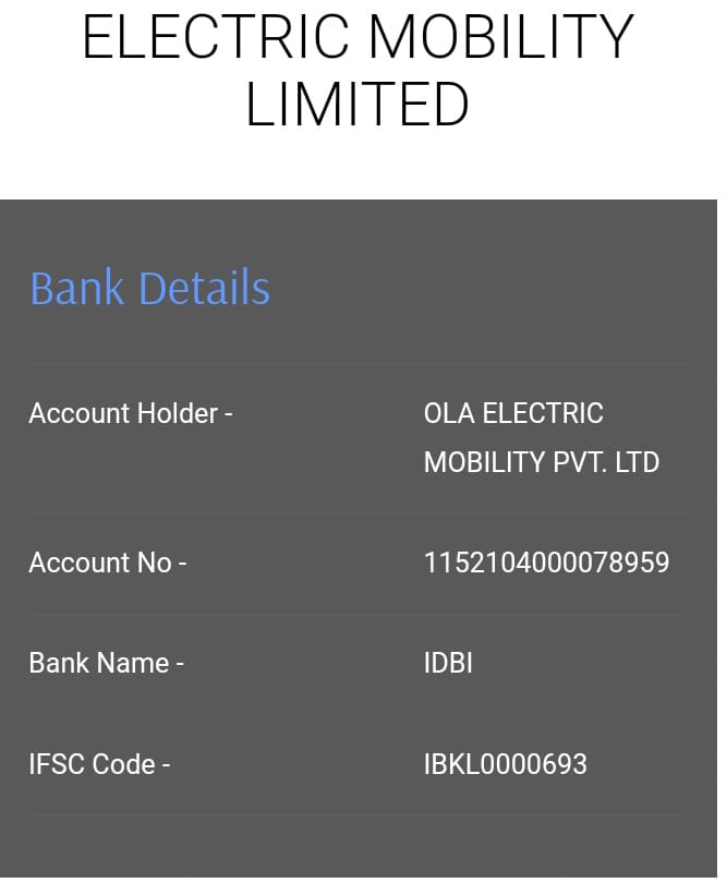 RupeshMunot's tweet photo. Please look into this scammers, fraudsters,
They are trapping people's willing to buy ola scooter....
In the names of OLA Agent, Company sales team... Etc

Bellow is the account details given by one fraudster to my friend. https://t.co/dLqHhPXC9D