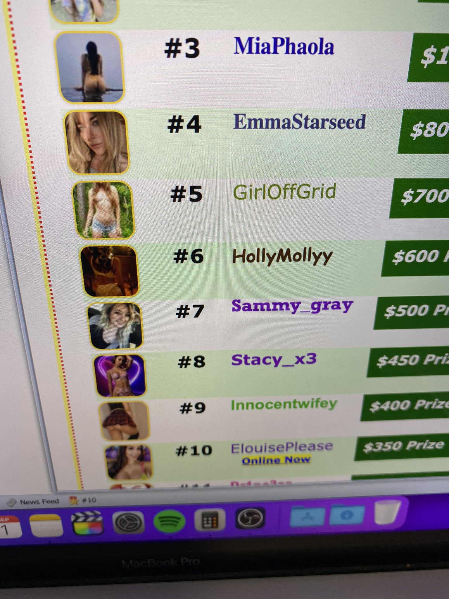 TW Pornstars - Elouise Please. Twitter. We got top 10 on the first day