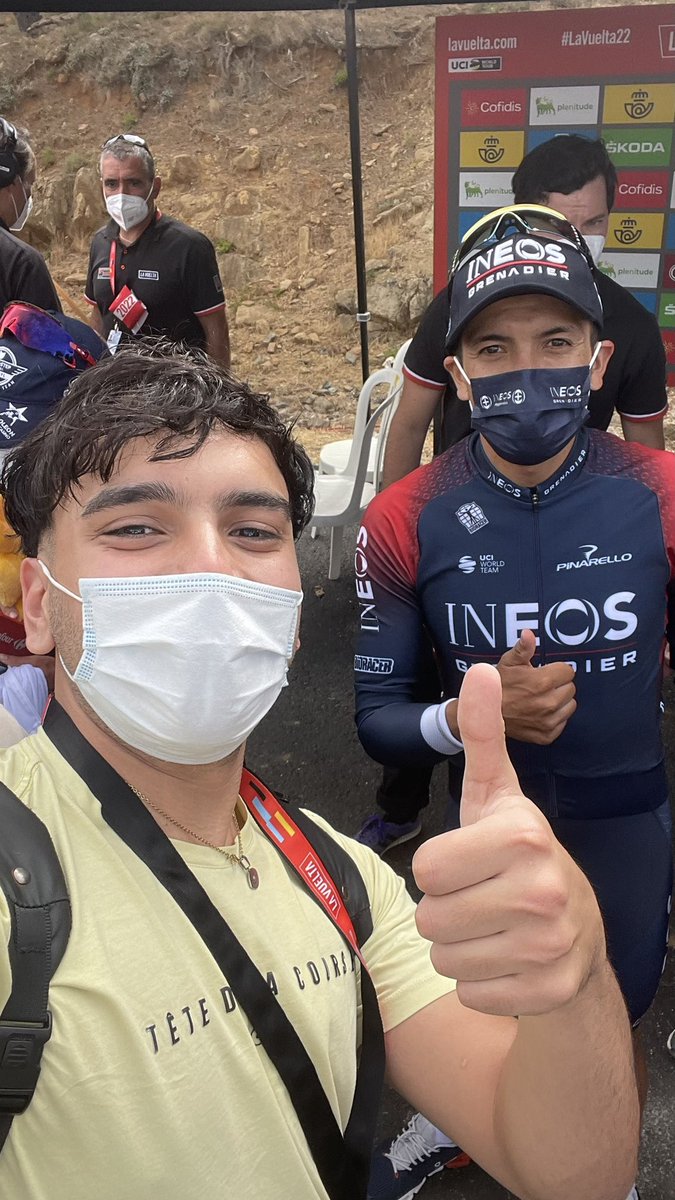RodriSabato's tweet photo. Gracias locomotora, que sigan hablando. #LaRichineta en lo más alto de la vuelta españa 🚂🔥 https://t.co/3fwWDJvi7r