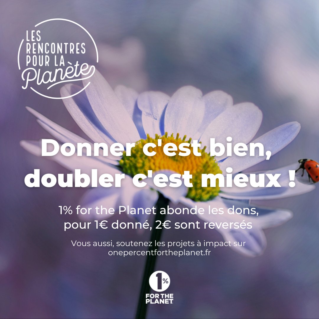 1percentftp_Fr's tweet photo. LES RENCONTRES POUR LA PLANÈTE : TOP DÉPART ! 🏁 
La billetterie ouvre dans 5 jours, pour autant, vous pouvez d’ores et déjà : 
1️⃣Découvrir les 40 associations et leurs projets sur https://t.co/1CQEABDw5H
2️⃣Soutenir les projets de votre choix🌏 Rdv sur 👉 https://t.co/tdm26VlFfH https://t.co/NAuzOXN5zC