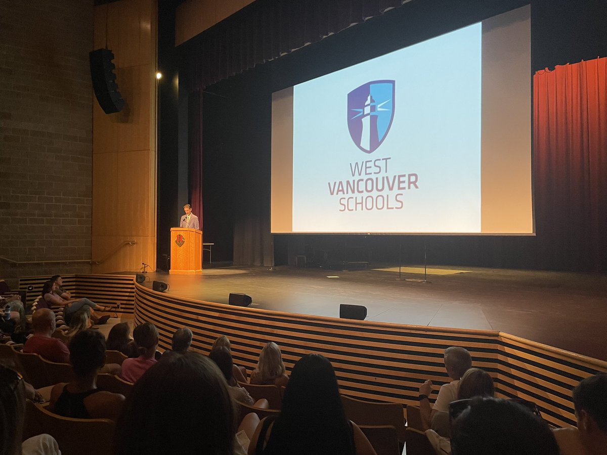 We are in the business of amplifying the amazing things staff and students do. <a href="/WestVanSchools/">WestVanSchools</a>