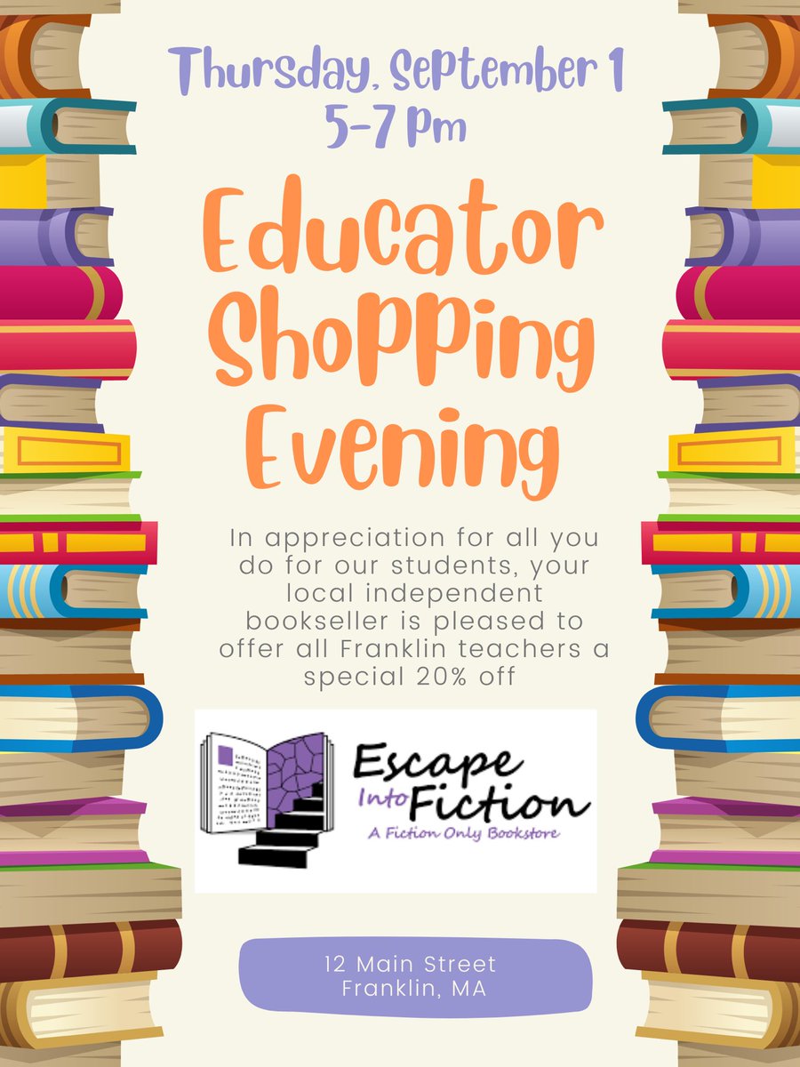 Escape Into Fiction tweet media