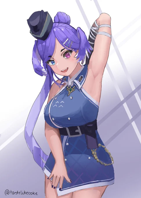 I redid the selen drawing #Artsuki 