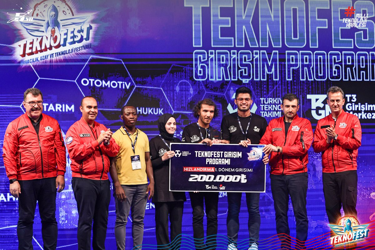 teknofest's tweet photo. •ᴛᴇᴋɴᴏꜰᴇꜱᴛ ɢiʀişiᴍ ᴘʀᴏɢʀᴀᴍɪ•

1. Dönem mezunlarımızı vermenin gururunu yaşıyoruz. 🎓

🤝 @t3girisim

#TEKNOFESTKARADENİZ 🌊 https://t.co/HVLmK8GNYr