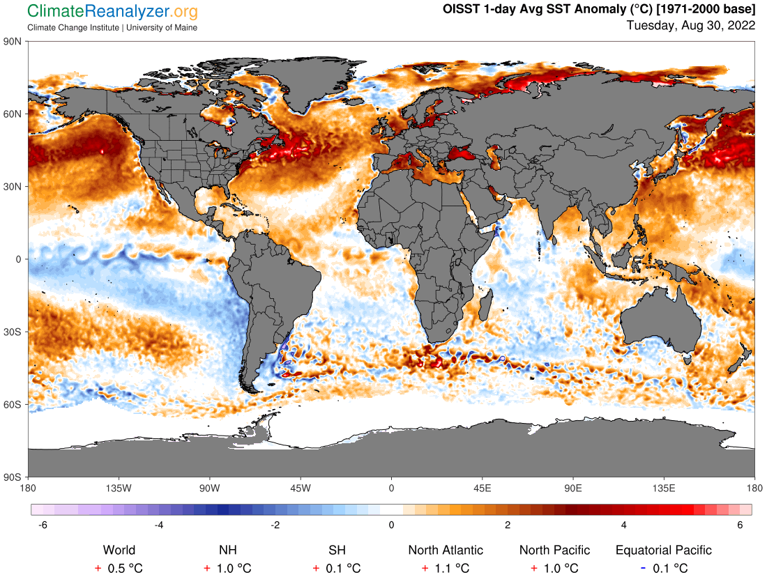 Official_WXUK's tweet photo. Northern Hemisphere oceans 🔥 https://t.co/suqVRsPyFf