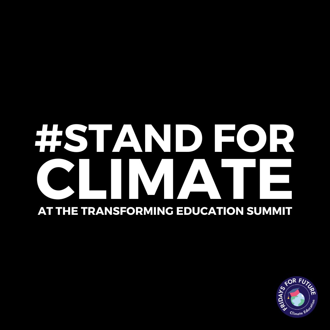 earthday_ed's tweet image. It’s 2022, and we still don’t have climate education in our curricula. Now is the perfect time to change that! @AmbMKimani @UNECOSOC @leogarnier #transformtogreen #greenthecurriculum #educateforfuture #educationforfuture #informmyfuture #climateeducationnonegotation