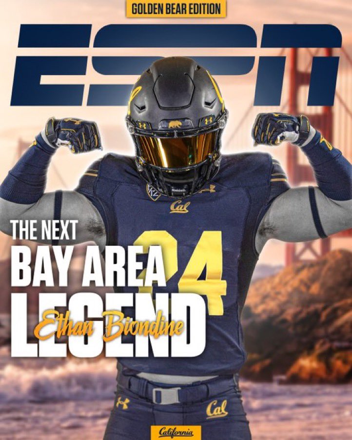Blessed with some love from Cal! #GoBears🐻