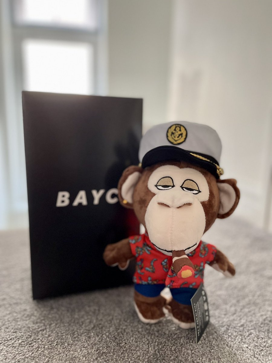 Ape arrived🎉
Thank you <a href="/BoredApeYC/">Bored Ape Yacht Club 🍌</a> <a href="/yugalabs/">Yuga Labs</a>