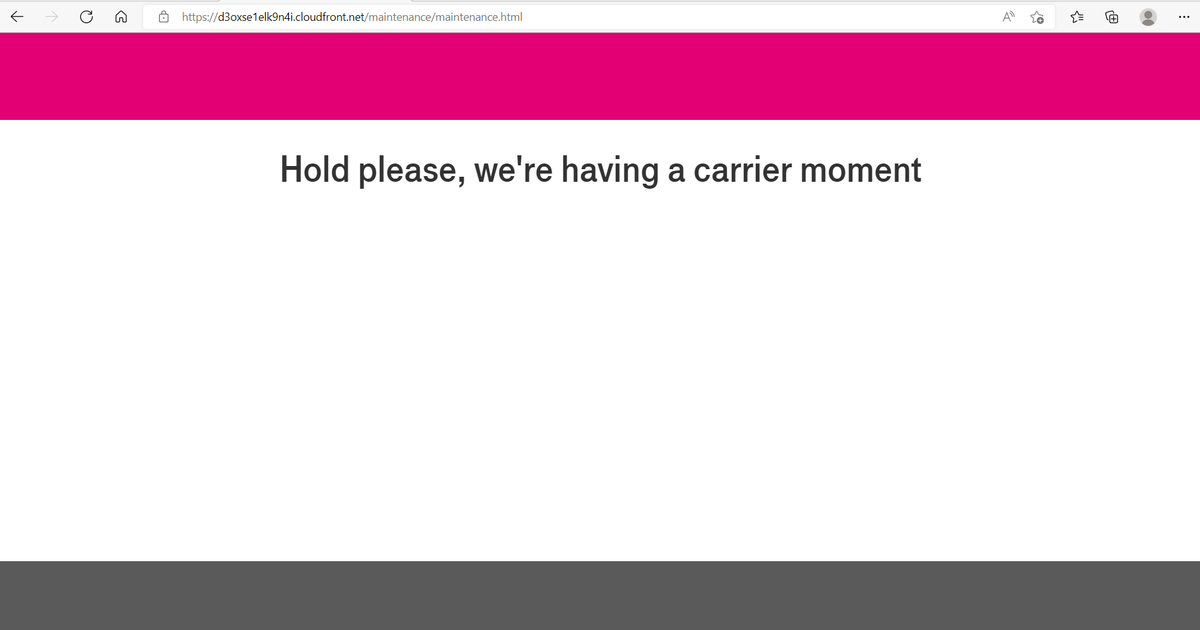 iggier's tweet photo. @TMobileHelp Is this just temporary? Can access postpaid account I manage, but not the other prepaid account. Keep getting this - https://t.co/FDpLDqYBW6