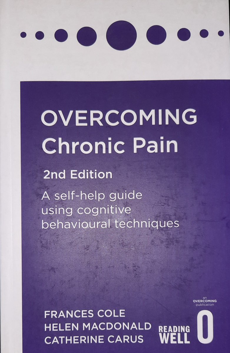 imaginaryMina's tweet photo. The wellbeing team kept suggesting this book so I finally ordered it. Been reluctant as the title doesn't quite sit right with me but the reviews looked excellent.
Let's see how it goes.
#chronicpain #mentalhealth #selfhelpguide #cognitivebehaviouraltechniques https://t.co/cEcERq8pbk