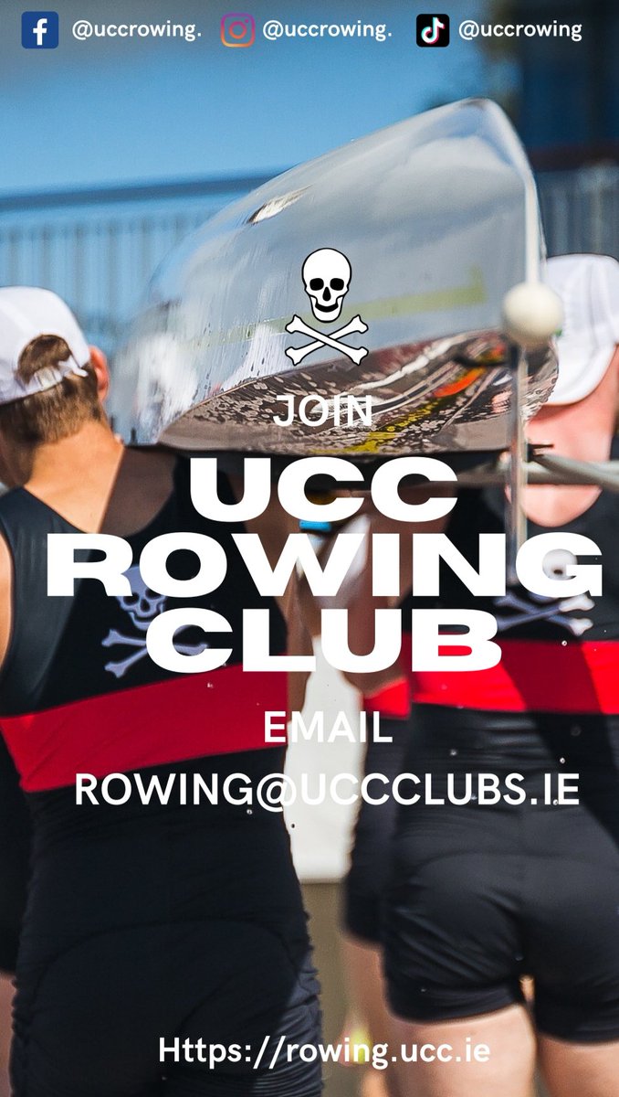 Best of luck to all those receiving their Leaving Cert results tomorrow, we hope to welcome many of you to UCC this Autumn!🤞Remember we are always looking for rowers of all abilities to join our team! If you want to hear more please send us a dm or an email at rowing@uccclubs.ie