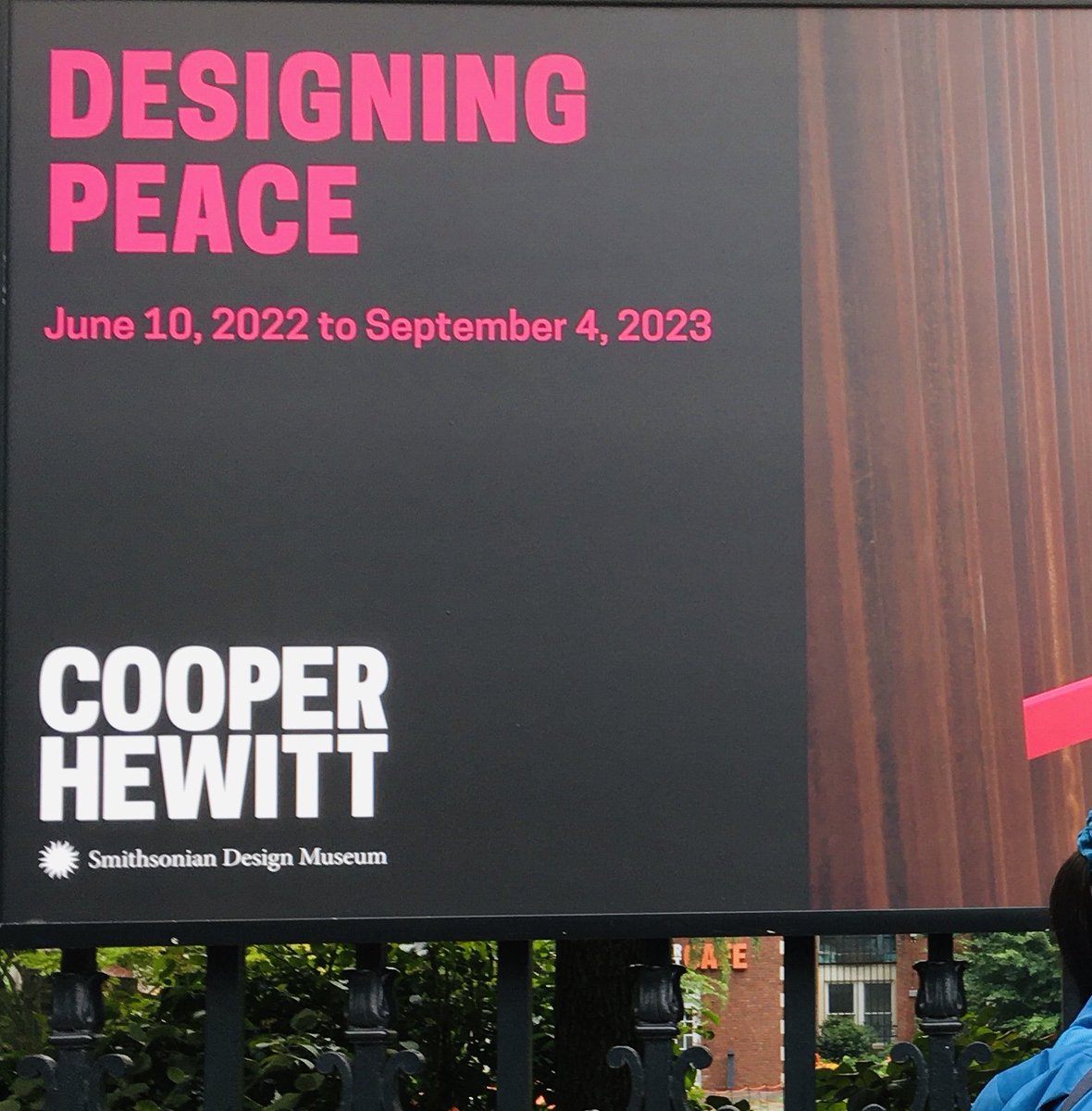 BinaNepram's tweet photo. Last 4 days left before the exhibition #DesigningPeace wraps up at the Hewitt Cooper Smithsonian Design Museum warps up in #NYC on 4 Sept-Do check it out @cooperhewitt @smithsonian @designother90 @nycgo @peacedirect @kramdas https://t.co/T2nhdred4c