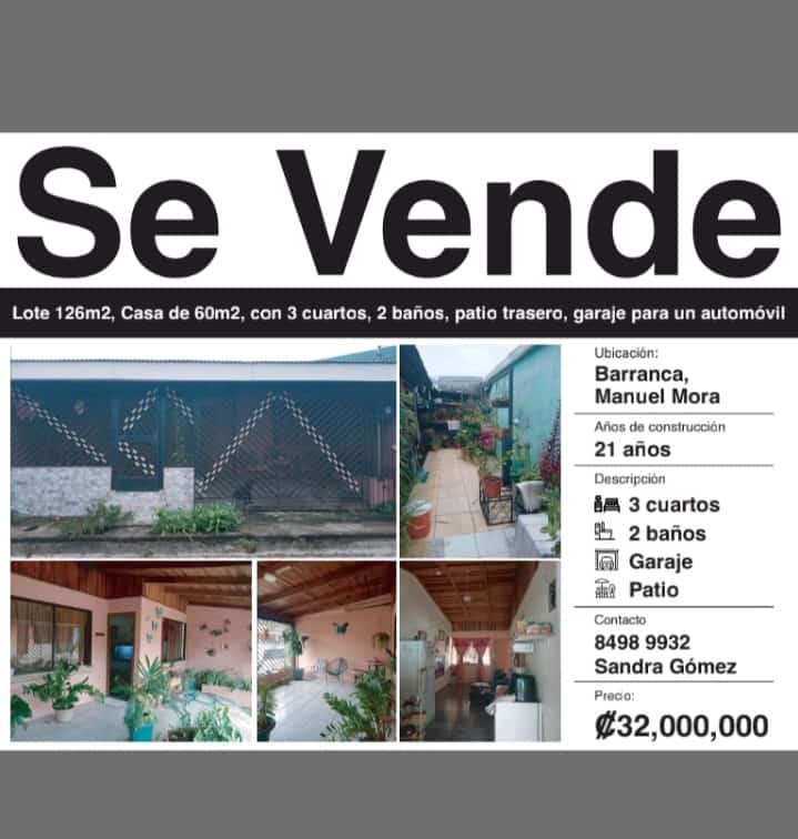 Hola, agradecería me ayuden compartiendo, ubicaba en Puntarenas, Barranca, Manuel Mora. 😊