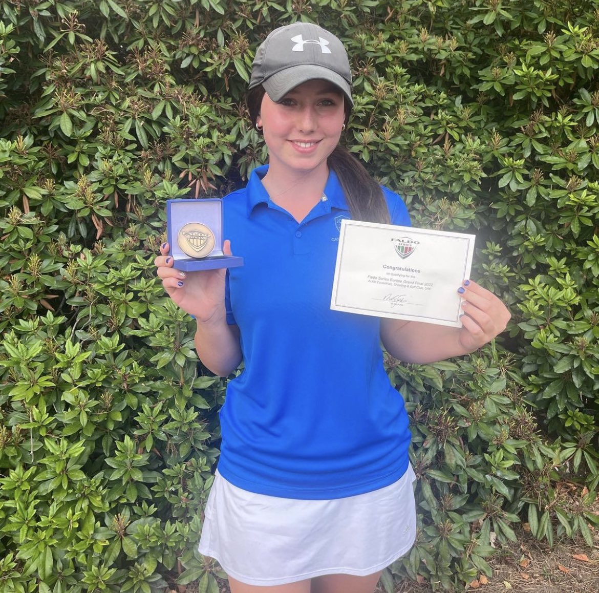 PeakUSA-Golf scholarship placement services (@peakusagolf) on Twitter photo Congratulations to <a href="/peakusagolf/">PeakUSA-Golf scholarship placement services</a> 2024 candidate <a href="/avabatesgolf/">Ava Bates</a> on winning the <a href="/FaldoSeries/">Faldo Series</a> event in ๐ด๓ ง๓ ข๓ ท๓ ฌ๓ ณ๓ ฟ . Ava had rounds of +3, -2 and -6 for a (-5) total. This win takes her to compete in the grand final in Abu Dhabi later this year. Great work Ava!
#teampeakusa #golf Congratulations to <a href="/peakusagolf/">PeakUSA-Golf scholarship placement services</a> 2024 candidate <a href="/avabatesgolf/">Ava Bates</a> on winning the <a href="/FaldoSeries/">Faldo Series</a> event in ๐ด๓ ง๓ ข๓ ท๓ ฌ๓ ณ๓ ฟ . Ava had rounds of +3, -2 and -6 for a (-5) total. This win takes her to compete in the grand final in Abu Dhabi later this year. Great work Ava!
#teampeakusa #golf
