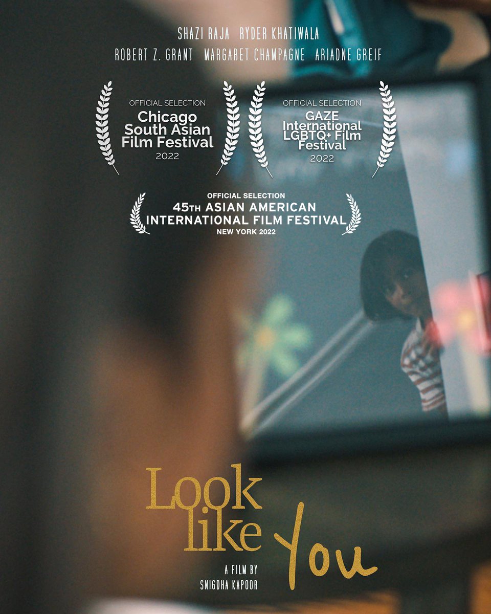 Realtalkies's tweet photo. After a #AAIFF45 premiere
#LookLikeYou, a short film I edited
will play at @CSAFFestival, Chicago and @GAZEfilmfest Dublin.
Congrats team! #LGBTQIA #Adoption https://t.co/0huXax7w0q
