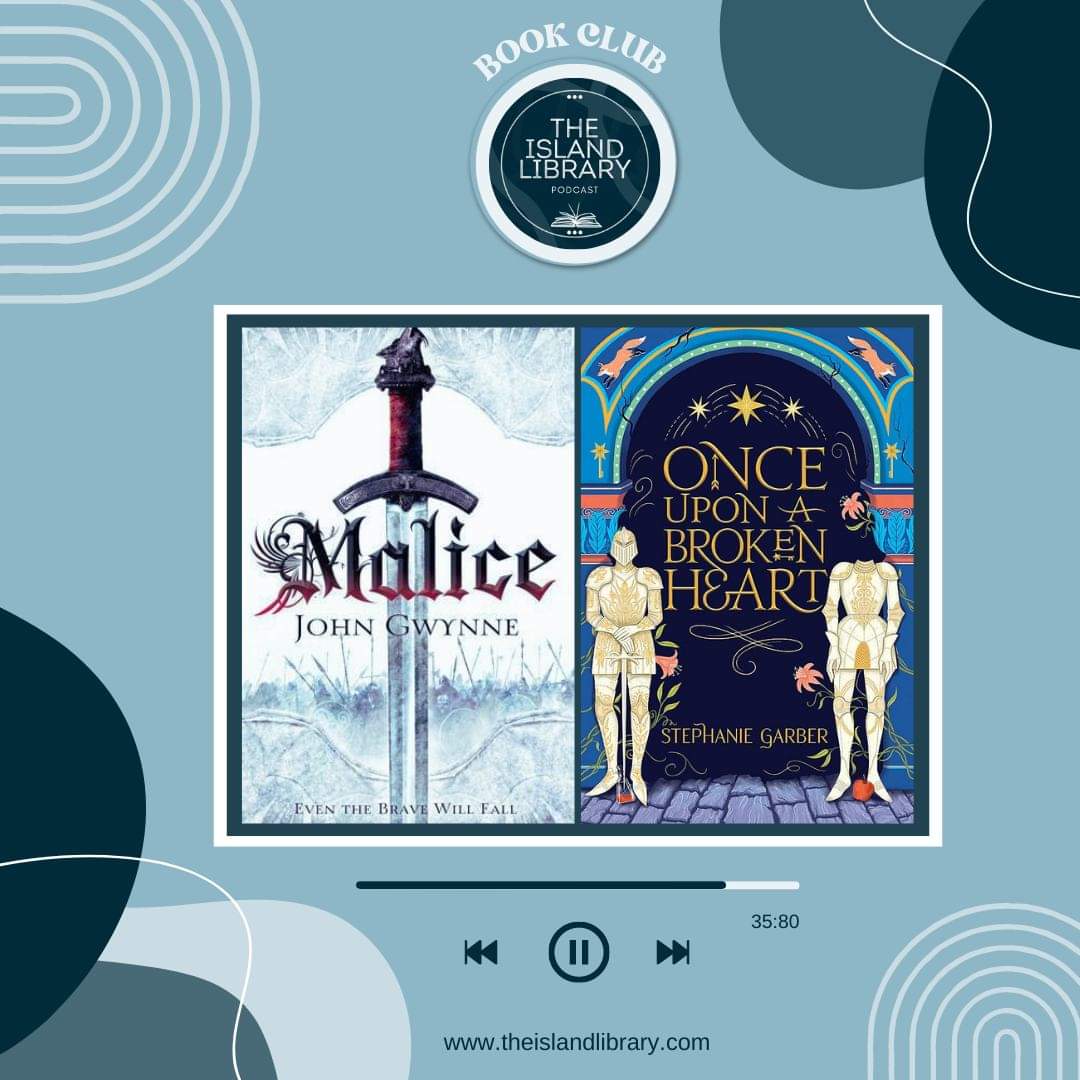 theislandlibpod's tweet photo. We're in for a treat this month on the island! September's book club reads are Malice and Once Upon a Broken Heart, and we are EXCITED. Have you read either of these, or are they on your tbr? #BookClub #SeptemberReads https://t.co/IcKKfFt1fr