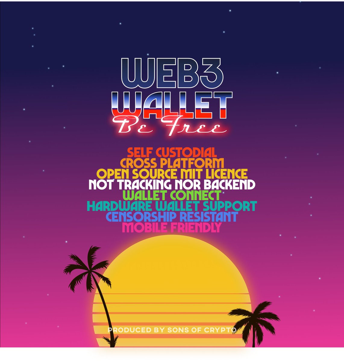 Tell us, Anon

What does freedom look like to you?

Your rights are non-negotiable

Decentralisation should be more than just a buzzword

Take back control of your life 

Be free

Join the liberation struggle now by signing up for our #web3 wallet Beta: gleam.io/competitions/I…