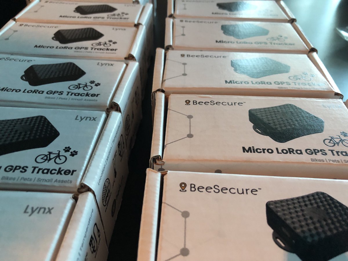 jhshirley's tweet photo. Orders are packed and shipping to cities across North America! #lora #iot #pets @rivercityinnov1 @beesecureyxe https://t.co/QqJK8uGm1A