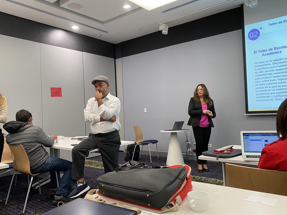omabe19's tweet photo. El ejercicio propio de una Comunidad Académica @PTA_Colombia, en buenahora ha llegado el “Taller de escritura académica”, la oportunidad de producción de saber con rigor pedagógico y escritural, experiencia documentada para la academia.  Gracias @Daz4Grace @OlgaSevillaR @agfre90 https://t.co/6IXtjQPgwO